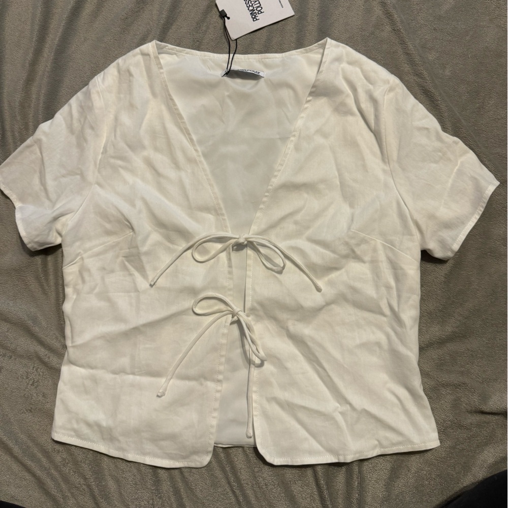 Brand new princess polly front tie top